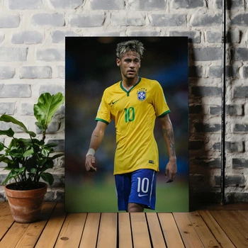 Интерьерная картина Неймар да Силва, Neymar da Silva, футболист, 42×30 см (id5918)