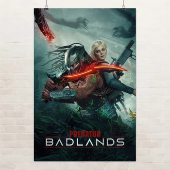Постер Хищник: Планета смерти, Predator: Badlands (2025), фантастика, боевик, A3 42×28 см (id7260)
