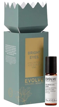 Сироватка для шкіри навколо очей Evolve Organic Beauty Bright Eyes з гіалуроновою кислотою в ролику 10 мл (5060200044261)