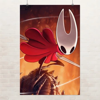 Постер Hollow Knight, метроидвания, A3 28×42 см (id7164)