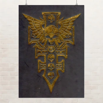 Постер Вархаммер 40000, Warhammer 40000, W40K, дарк фентези, A3 42×30 см (id7241)