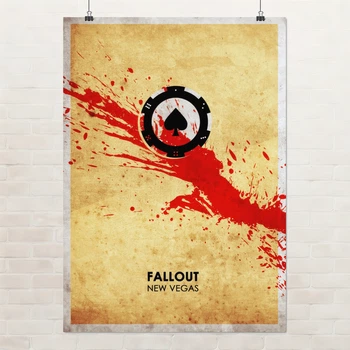 Постер Фаллаут, Новый Вегас, Fallout New Vegas, A3 42×30 см (id2165)