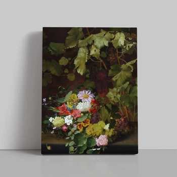 Интерьерная картина Отто Дидрик Оттесен, Летний букет на окне, Still Life, репродукция картины, 40×30 см (id7042)