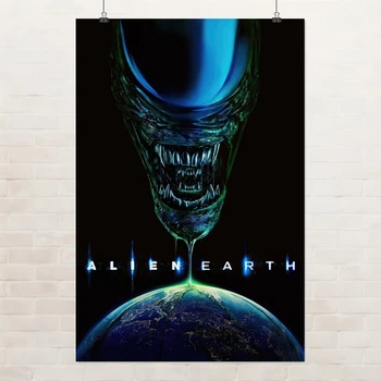 Постер Чужой:Земля, Alien:Earth, ужасы, сериал, ксеноморф, A3 42×28 см (id7062)