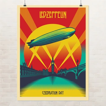 Постер Led Zeppelin, Celebration Day (2012), A3 40×30 см (id0975)