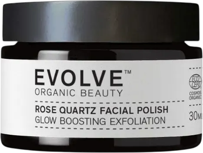 Скраб для обличчя Evolve Organic Beauty Rose Quartz очищувальний 30 мл (5060200045916)