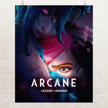 Постер Аркейн: Лига Легенд, Arcane: League of Legends, A3 37×30 см (id6890)