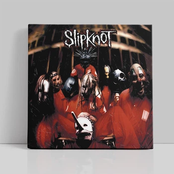 Интерьерная картина Slipknot (1999), Nu metal, ню-метал, 30×30 см (id6417)