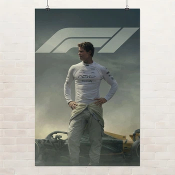 Постер "F1 Фильм", F1 the Movie (2025), Формула Один, гонки, болид, A3 42×28 см (id7029)