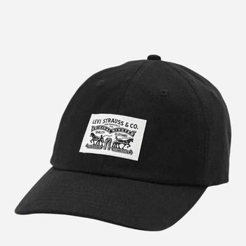 Кепка чоловіча Levi`s 000A9-0000 One Size Black (7626725747957)