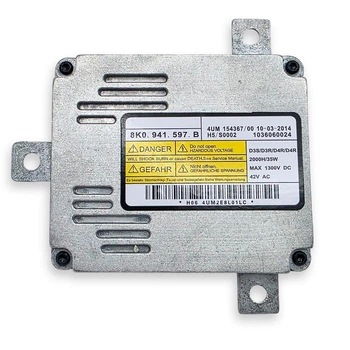 Штатный блок розжига ксеноновой лампы OEM VAG 8K0 941 597 B D3S; D3R; D4S; D4R для автомобилей Audi, Volkswagen, Skoda, Seat (17001)