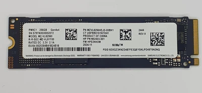 SSD накопичувач Samsung PM9C1 256 GB (MZVL8256HEJD) M.2 NVMe PCIe 4.0 x4 TLC OEM