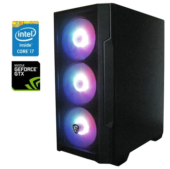 Игровой ПК MSI Mag Forge Ultra Tower / Intel Core i7-4790 (4 (8) ядра по 3.6 - 4.0 GHz) / 16 GB DDR3 / 250 GB SSD + 1000 GB HDD / nVidia GeForce GTX 1060 Gaming, 6 GB GDDR5, 192-bit / Win 10 Pro б/у