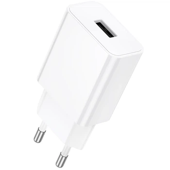 Сетевое зарядное устройство BOROFONE BA110A Lemi USB 1.5A Белое