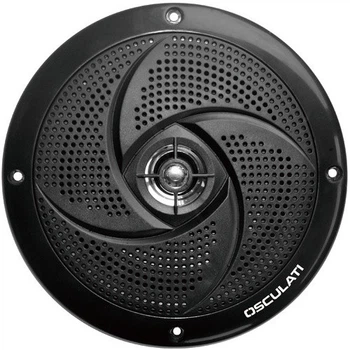 Колонки водонепроницаемые 5.25″ сверхплоские 40+40 Вт чёрный Osculati RMS 20+20 Вт АЧХ 80 Гц ~ 18 кГц (29.742.04)
