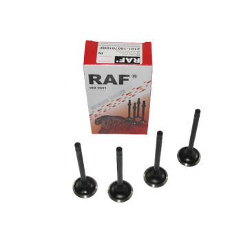 Клапан RAF ВАЗ 2101, 2102, 2103, 2104, 2105, 2106, 2107, 2121, 21213, комплект впуск 4 шт (49086)