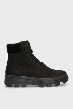 Жіночі чорні шкіряні туфлі Noxer Boot Mid W G-Star RAW 37 D26648,01
