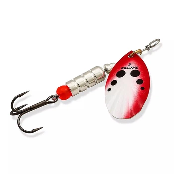 Блесна Williams Vortex Garni 3.54 gr Red/White (1102-V1D-RW)
