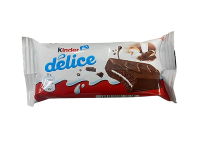Бісквіт Kinder Delice з молочною начинкою в шоколаді 42 г