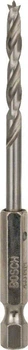 Сверло Bosch HSS HEX 1/4" 4x43x88 мм (2608595520)