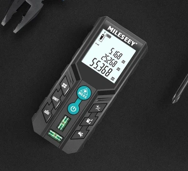 Далекомір, лазерна рулетка MILESEEY D2 - 40 м