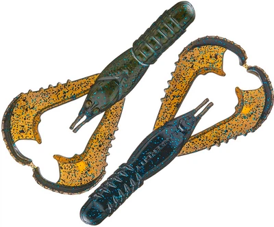 Силикон Lunker City Karate Craw 4 7 шт Blue/Orange (1102-48022)