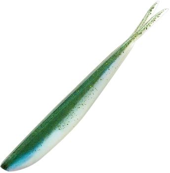 Силикон Lunker City Fin-S Fish 4 10 шт Green/White (1102-11640)