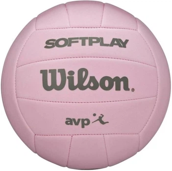 Волейбольний м'яч Wilson Soft Play Pink OF (розмір 5) WV4008805XBOF