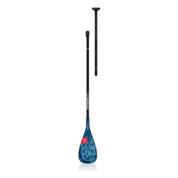 Весло Starboard Paddle Enduro M Tiki Tech / 29 mm 2 PCS Carbon F35 S25D25 Wave Blue (1053-2083250501002)
