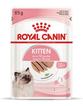Royal Canin Kitten Loaf (Роял Канін Кіттен паштет) вологий корм для кошенят до 12 міс. 85 г х 12 шт