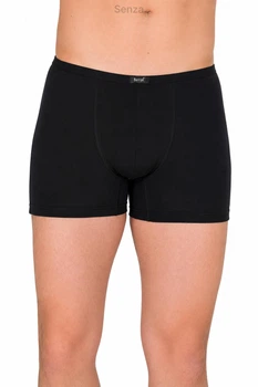 Мужские трусы боксеры Berrak 4XL черные (артикул 4488)