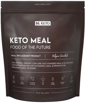 Zamiennik posiłku BeKeto Keto Posilek proszek 700 g Belgijska czekolada (5060834811499)