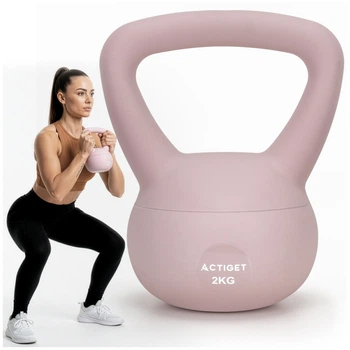 Гиря м'яка Actiget 2 кг для фітнесу ACT0062 Pink