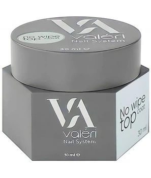 Топ для гель-лака без липкого слоя Valeri Top Non Wipe 30 мл