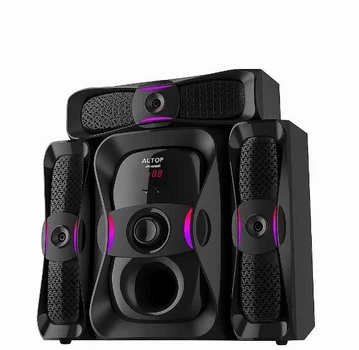 Система акустична із сабвуфером 3.1 ZPX ZX-3070 комплект акустики 60 Вт Bluetooth FM-радіо USB SD-card пульт