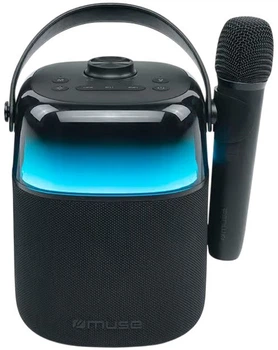 Głośnik przenośny Muse M-520 KA 30W RGB Black (5905610707064)