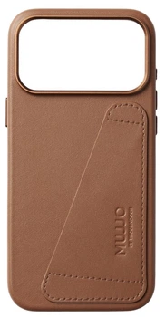 Панель Mujjo Wallet Leather Case MagSafe для Apple iPhone 17 Pro Max Tan (MUJJO-CL-064-TN)