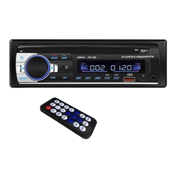 Автомагнитола 1DIN Lesko JSD 520 microSD Bluetooth + пульт