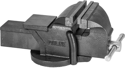 Лещата слюсарні стаціонарні Proline 125 мм з ковадлом (25512) (5903755255129)
