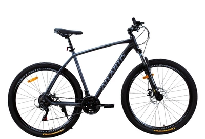 Велосипед Спортивный 29 дюймов Corso Atlantis LS-972 оборудование Shimano алюминиевая рама 21 дюйма 21 скорость. Black and Grey (194041)