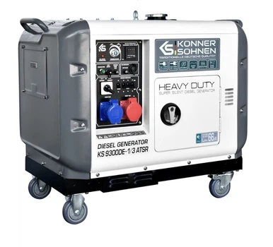 Генератор дизельный Könner&Söhnen KS 9300DE-1/3 ATSR