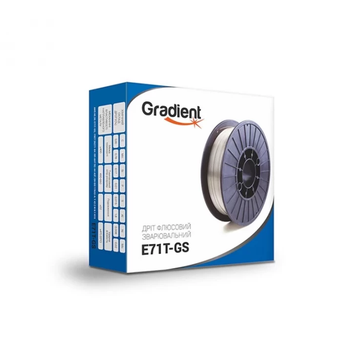 Проволока флюсовая GRADIENT E71T-GS Ø0,8 мм (5 кг) (4015353)