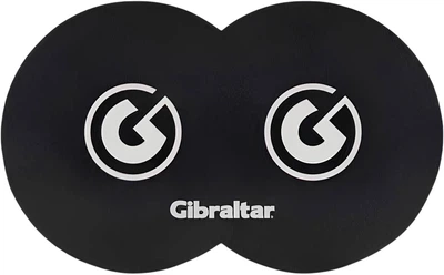 Двойная наклейка Gibraltar SC-DPP Impact Patch для бас-барабана Black (RG-GI851244)