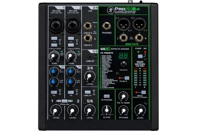 Аналоговый микшерный пульт Mackie PROFX6V3 (229432)
