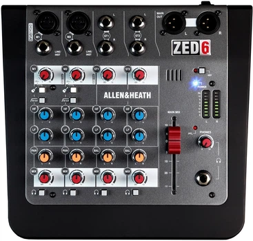 Аналоговый микшерный пульт Allen Heath ZED-6 (283083)