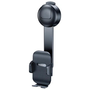 Автомобильный держатель для телефона Baseus PrimeTrip C03 Air Clamping Car Mount на присоске Black (C0013C01)