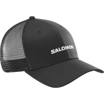 Кепка Salomon CAP LOGO TRUCKER CAP S/M черный sC26822