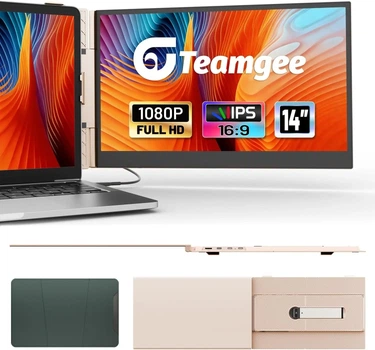 Монитор портативный 14.1" Teamgee S8 Full HD IPS 60 Гц (102108134)