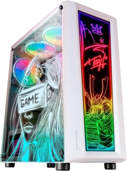 Корпус для ПК Mars Gaming MC-ART White / без БП / Белый (102067243)