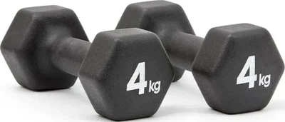 Гантелі Adidas Dumbbells чорний 4 кг, чорні